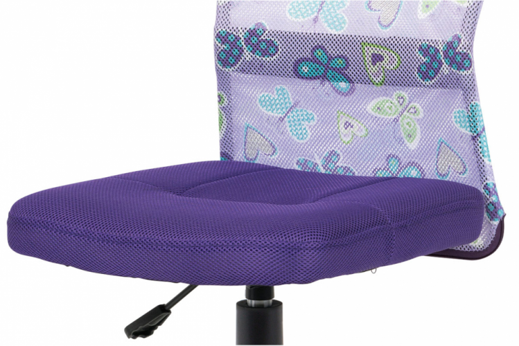Dětská židle na kolečkách TINK – fialová