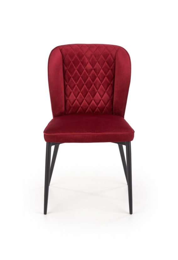 Jedálenská stolička MANNY – zamat, viac farieb