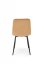Jedálenská stolička TIMO — kov, látka, béžová