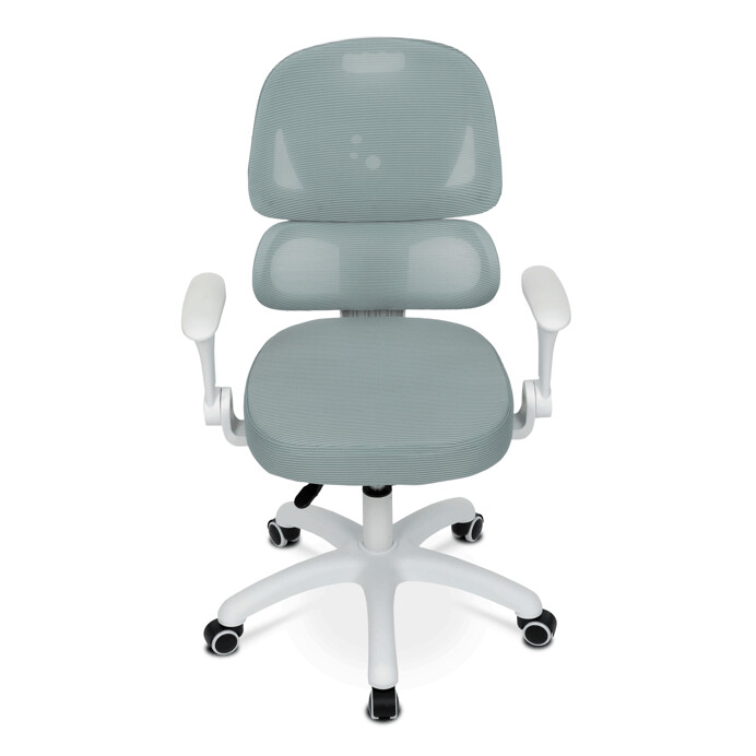 Detská stolička LOLA – s výškovo nastaviteľným svetlozeleným sieťovaným sedadlom Autronic