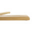 Relaxační polohovatelné křeslo s podnožkou EDDIE — PU kůže, dřevo, béžová, nosnost 150 kg