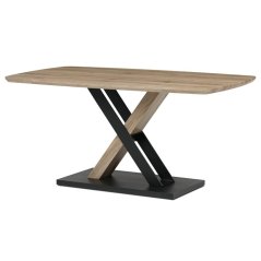 Jídelní stůl TERATO — 165x90x75, MDF, hnědá Autronic