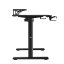 Elektricky výškově nastavitelný stůl HIGHLANDER - 120 cm, černá