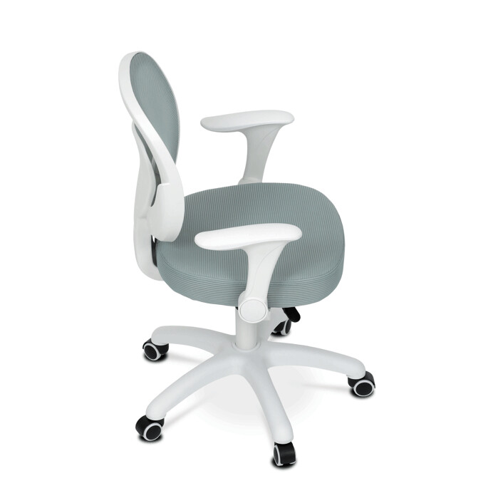 Detská výškovo nastaviteľná stolička AERO – zelená sieťovina Autronic