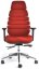 Kancelárska ergonomická stolička SPINE s podhlavníkom — látka, nosnosť 130 kg, viac farieb - Farebné varianty stoličky SPINE: Modrá