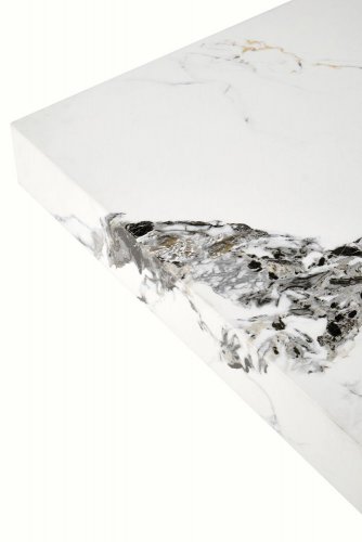 Konferenční stolek MONOLIT — dekor bílý mramor