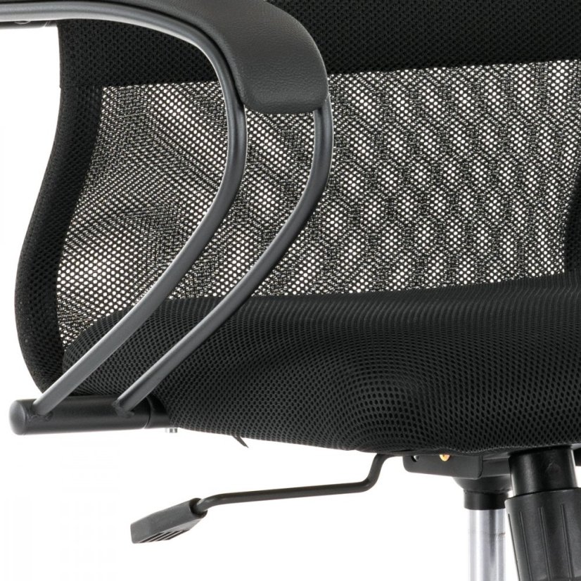 Kancelářské křeslo SWEET – látka, síť, černá Autronic