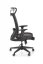 Kancelárska ergonomická stolička GOLIAT — sieť, čierna
