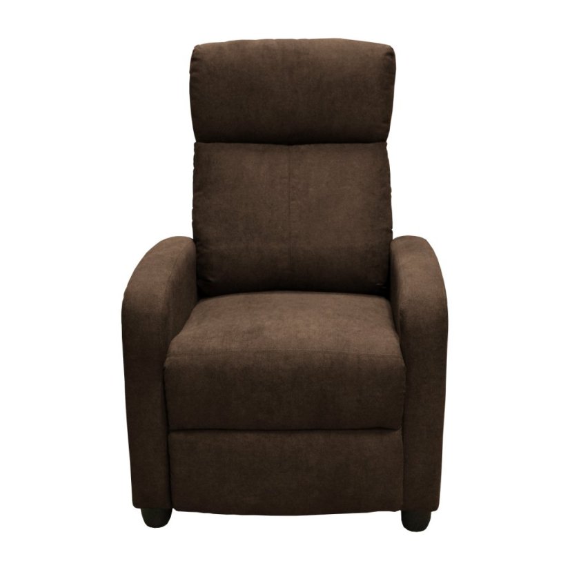 Masážní polohovatelné křeslo DELUXE – látka, více barev IDEA nábytek