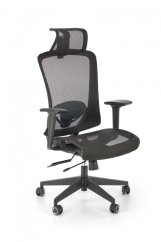Kancelárska ergonomická stolička GOLIAT — sieť, čierna