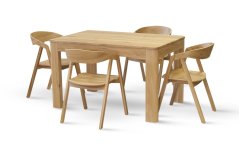 Křesílko GURU dub – masiv, kvalitní provedení Stima