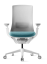 Kancelárska ergonomická stolička ROLY WHITE – sieťovina, viac farieb - Varianty stoličky ROLY: Čierná
