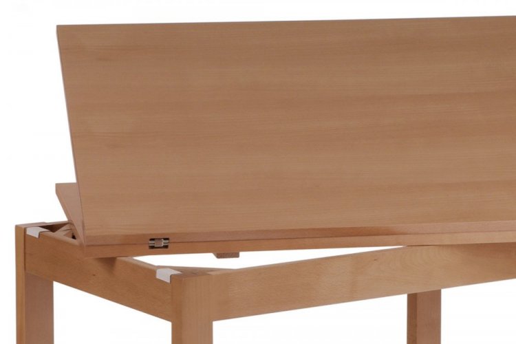 Jídelní rozkládací stůl MINORE – buk, 60+60×90 cm