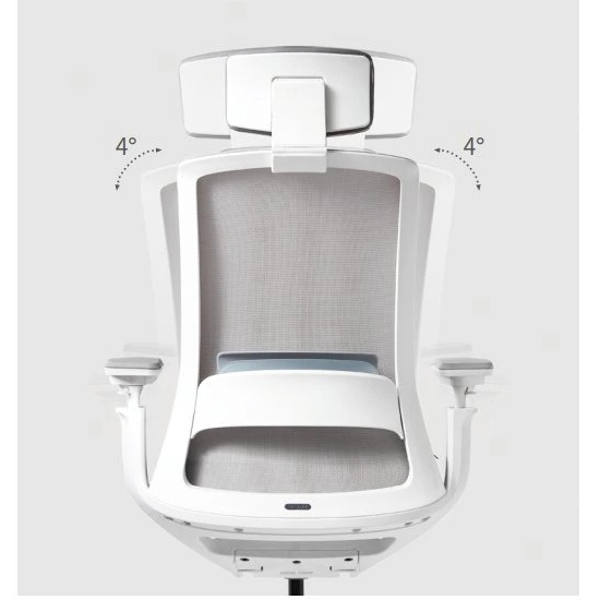 Kancelářská ergonomická židle ROLY WHITE - síťovina, více barev