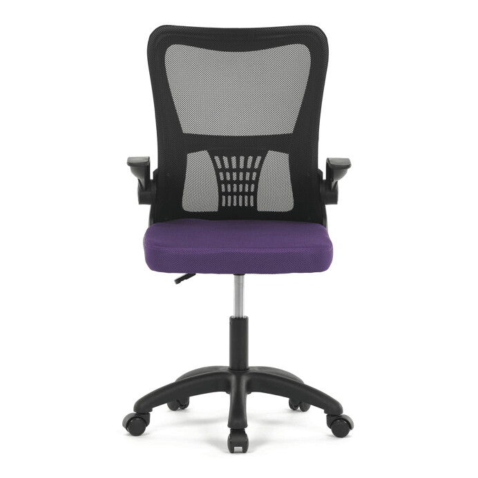 Dětská židle NINA – fialová síťovina, houpací mechanismus Autronic