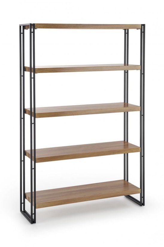 Regál BOLIVAR 2 - zlatý dub