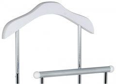 Nemý sluha SKRIP — chróm / biela