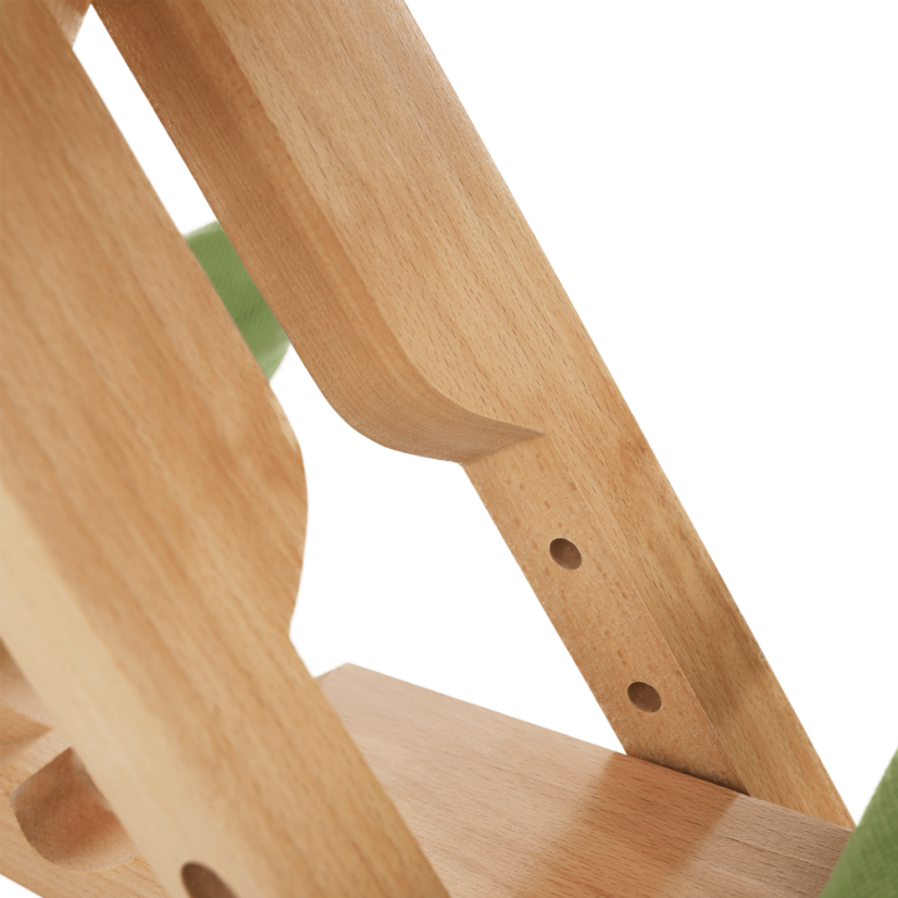 Ergonomická klekosed GROCO – zelená, látka, buk