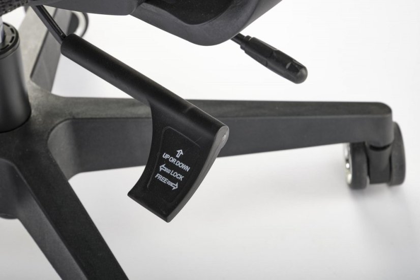 Kancelárska ergonomická stolička GOLIAT — sieť, čierna