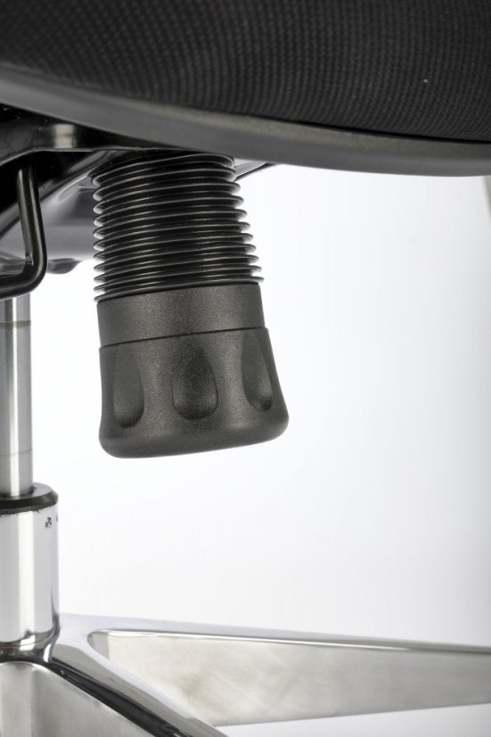 Kancelárska ergonomická stolička GERONIMO — sieť, čierna