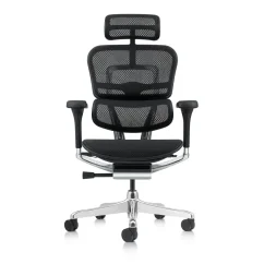 Kancelárska ergonomická stolička SIRIUS Q24 NEO – celosieť, čierna
