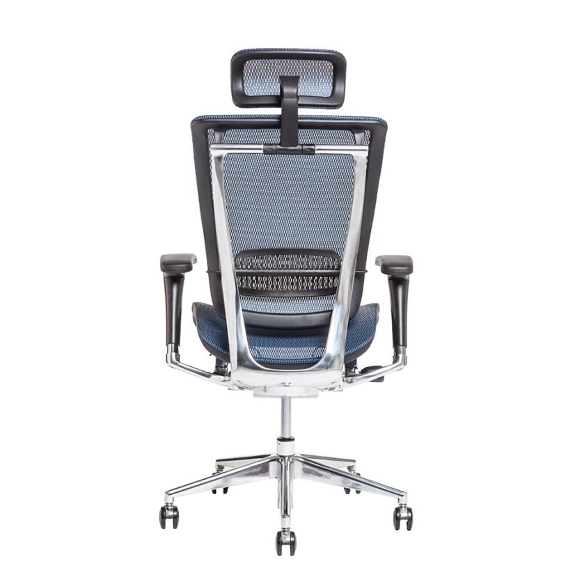 Kancelárska ergonomická stolička LACERTA — viac farieb, nosnosť 150 kg - Čalúnenie LACERTA: Čierna