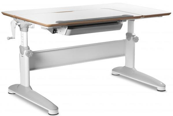 Dětský rostoucí stůl Mayer EXPERT 32E2 18 – bílá, 120×70x55-80 Mayer
