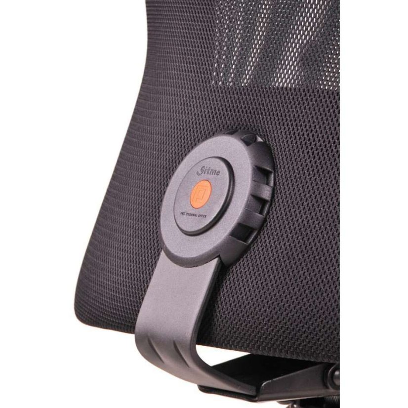 Kancelárska stolička na kolieskach CALYPSO GRAND BP – s podrúčkami - Čalúnenie Calypso: Čierna 1111