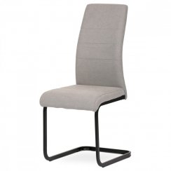 Jídelní židle JEREMY — kov, látka, více barev