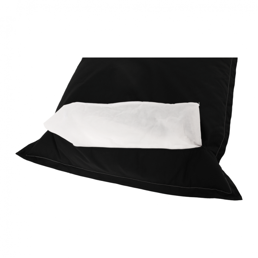 vonkajšie sedací vak BADYL - 140x180, látka, sivá