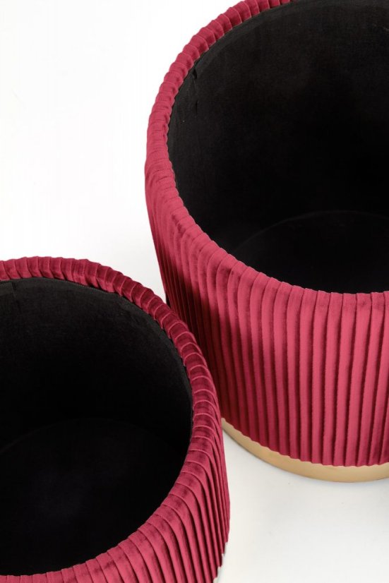 Set taburetov MONTY – zamat, kov, viac farieb - monty: Sivá