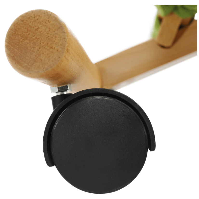 Ergonomická klekosed GROCO – zelená, látka, buk