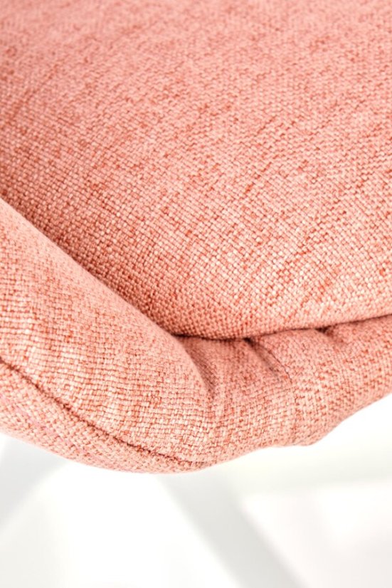 Kancelárska otočná stolička FALCAO — látka, ružová