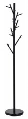 Stojanový vešiak PALU –⁠ 176 cm, kov, čierna