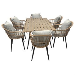 Zahradní stůl WOODLINE – hnědá Autronic