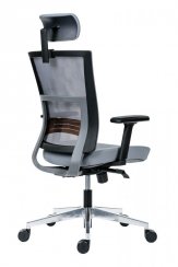 Kancelárska ergonomická stolička Antares NEXT — sivá