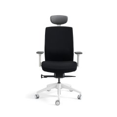Kancelárska ergonomická stolička BESTUHL J2 WHITE SP — viac farieb, s podhlavníkom