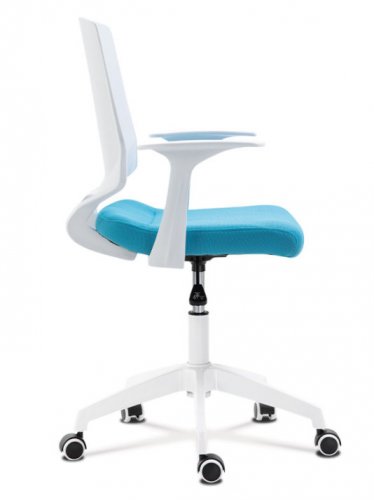 Detská otočná stolička na kolieskach PIPI – s lakťovými opierkami, viac farieb - Farba PIPI: Sivá