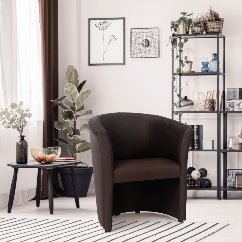 Relaxační křeslo CUBA — látka, více barev Kondela