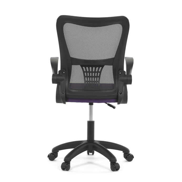 Dětská židle NINA – fialová síťovina, houpací mechanismus Autronic