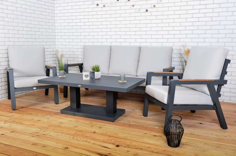 BUDAPEST MULTI hliníková souprava