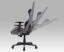 Herní židle ERACER F05 – šedá, nosnost 130 kg