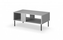 Konferenční stolek ASENSIO — šedá / černá