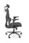 Kancelárska ergonomická stolička GOTARD — sieťovina, čierna