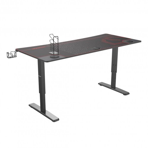Herní stůl ULTRADESK CRUISER RED – 160x70 cm