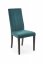 Jídelní židle DIEGO 2 – masiv, látka, více barev - diego 2: Černá / tmavě zelená