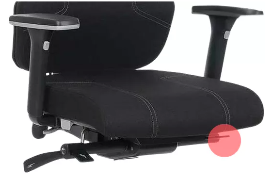 Kancelárska stolička HEALTH, čierna – stolička pre zdravé sedenie MERCURY STAR