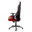 Herná stolička RUNNER — ekokoža, čierna/červená