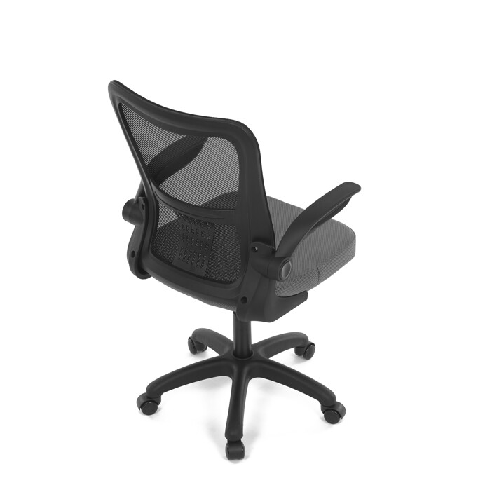 Dětská židle NINA – Šedá síťovina, houpací mechanismus Autronic