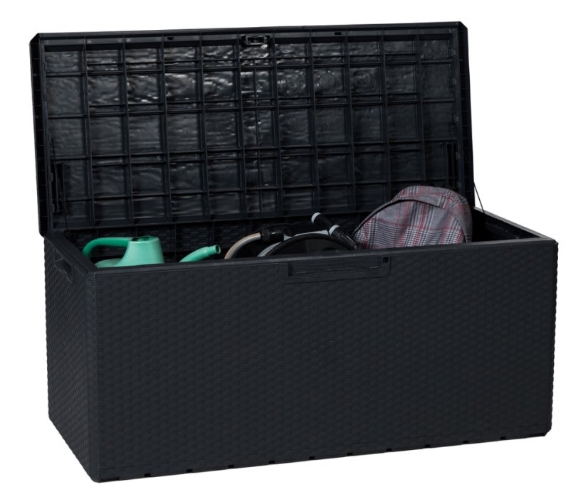 PORTOFINO zahradní plastový úložný box 340 L - grafit